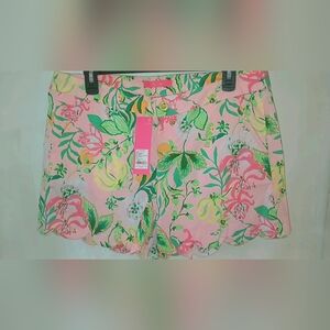 Lilly Pulitzer Buttercup Stretch Short sz 10 NWT